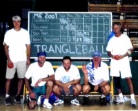 Trangleball v tělocvicně