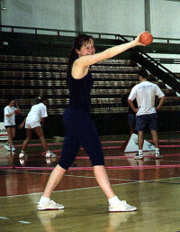 Trangleball v tělocvičně